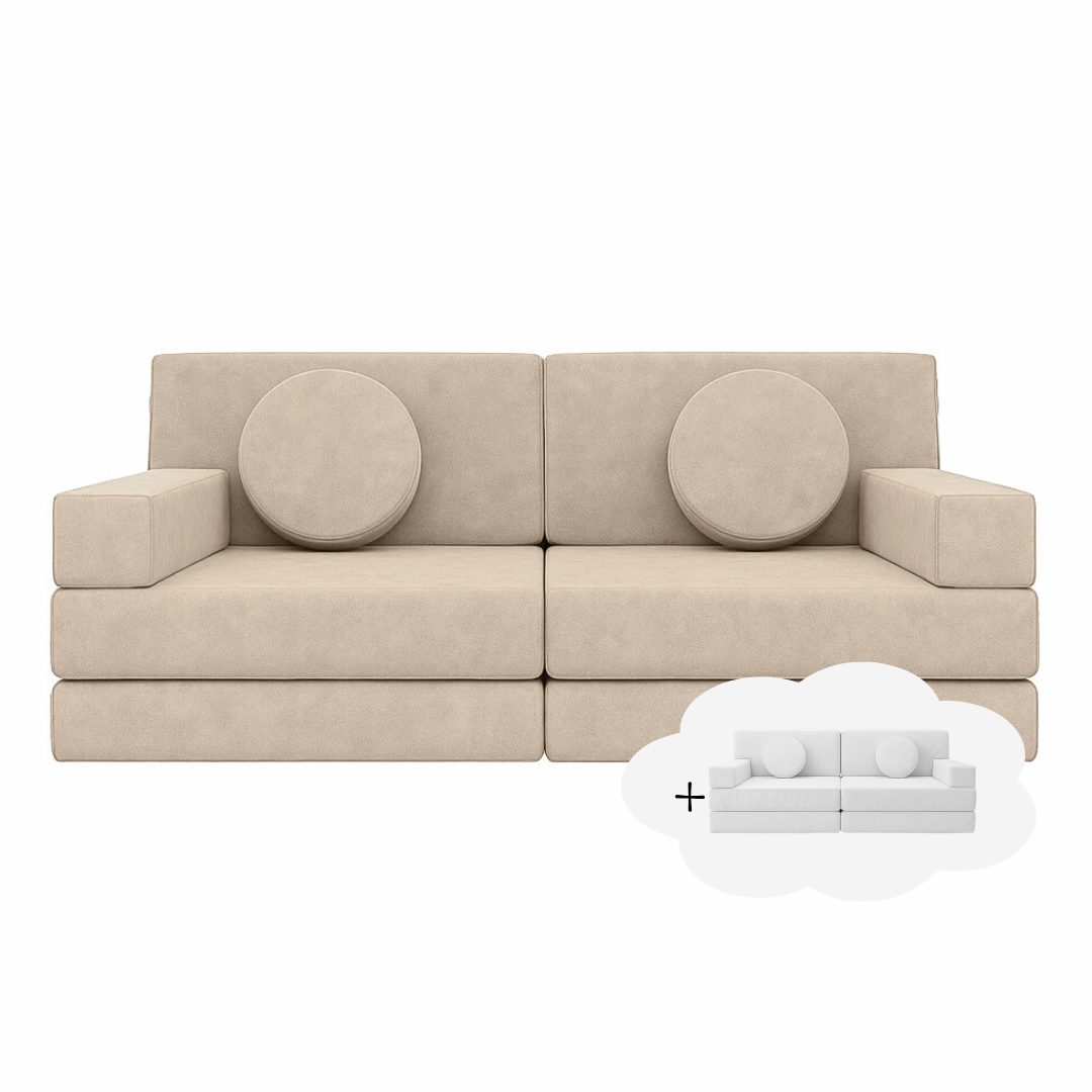 Microsuede with Waterproof Liner Oat