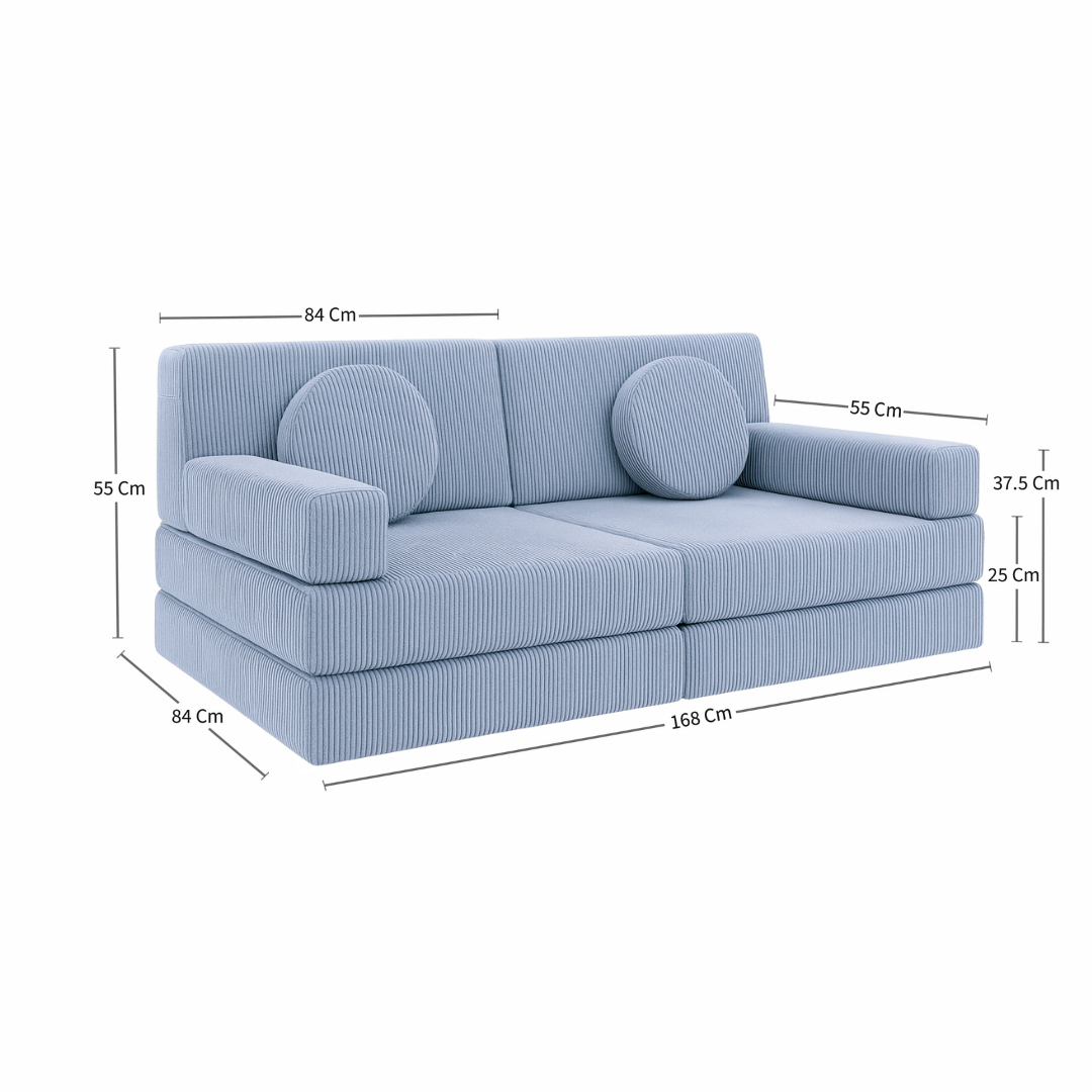 Spout Play Couch in Corduroy