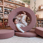 Whottie Play Ottoman | Corduroy Petal