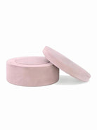 Single light pink Whottie play ottoman – children’s play furniture for seating and imaginative play